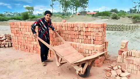 Bricks Making Process & Tour | Traditional Village Life | Tayyab Mushtaq