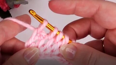 How to crochet basket stitch short tutorial by marifu6a