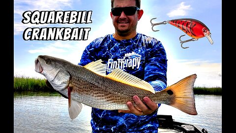 Catching redfish on the Sabine River - Squarebill Crankbait