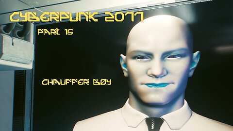 Cyberpunk 2077 Part 15 - Chauffer Boy