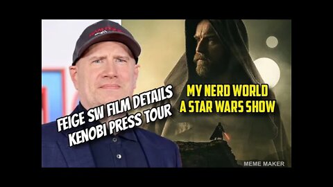 New Star Wars movie being written, Kenobi Press Tour show details!