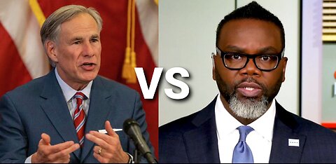 Chicago Mayor Brandon Johnson VS Gov. Abbott, Mayor Blames Gov For Migration ‘Chaos’