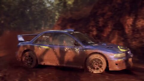 DiRT Rally 2 - Replay - Subaru Impreza S4 at Mount Kaye Pass Reverse