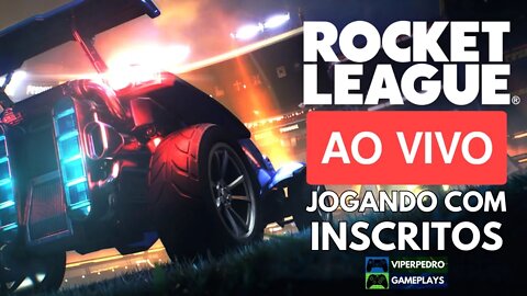 [LIVE] ROCKET LEAGUE | Jogando com os inscritos #11 | Futebol com carros ao vivo! A Season 2 chegou!