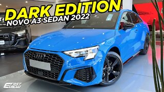 NOVO AUDI A3 SEDAN S LINE LIMITED 1.4 TFSI 2022 AZUL TURBO EM DETALHES