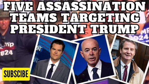 Matt Gaetz Says There is Five Assassination Teams Targeting President Trump | CIA MK-ULTRA