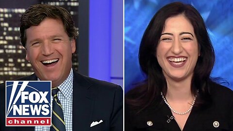 Kamala Harris impersonator teaches Tucker how to cackle