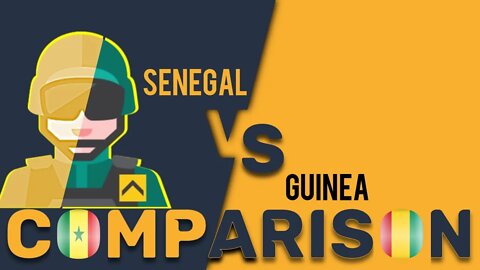 Vous n'avez jamais vu une telle comparaison! Sénégal vs Guinée Comparaison de la puissance militaire