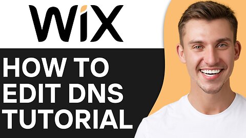 HOW TO EDIT DNS IN WIX