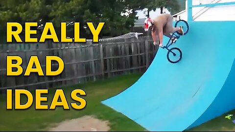 Really BAD IDEAS! 😂 Funniest Fails & Instant Regret