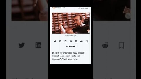 The Cardano Hard Fork : Coming Soon #cardano #ada #cryptomash