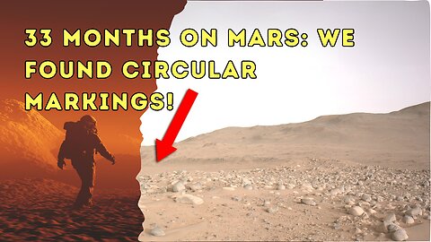 33 months on Mars: we found circular markings!