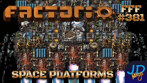 Factorio Friday Facts #381 ⚙️Space Platforms