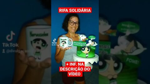 RIFA SOLIDÁRIA+ INF. NA DESCRIÇÃO DO VÍDEO