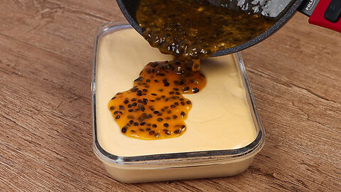 Incredible Super Creamy Passion Fruit Dessert