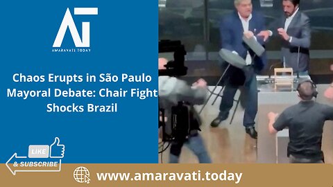 Chaos Erupts in São Paulo Mayoral Debate Chair Fight Shocks Brazil | Amaravati Today