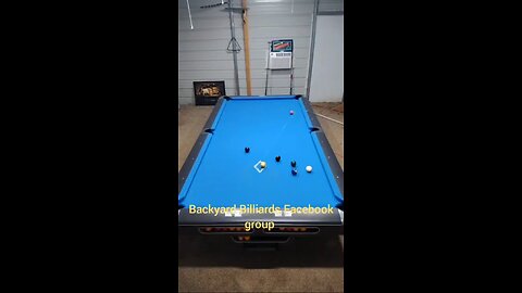 backyard Billiards nice out #billiards #snooker #3 cushion