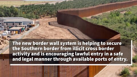 President Donald Trump Visit Marking 200 Miles of New Border Wall