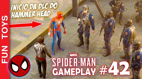 Marvel Spider-Man #42 - INÍCIO da SEGUNDA DLC deste jogo INCRÍVEL do HOMEM-ARANHA, Hammer Head! 🔨😱