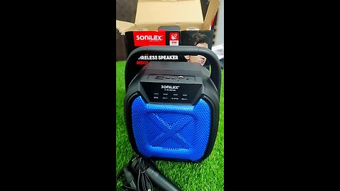 Sonilex Bluetooth speaker with mic unboxing and review under 1000