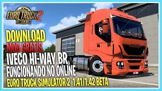 MOD IVECO HIWAY BR VÁRIOS OPCIONAIS EURO TRUCK SIMULATOR 2