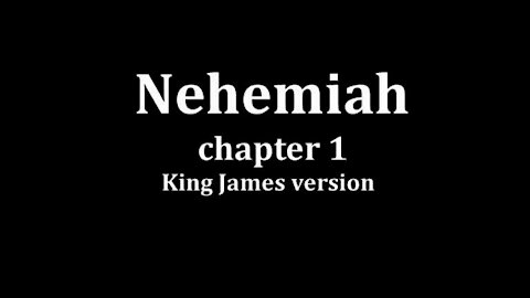 Nehemiah 1 King James version