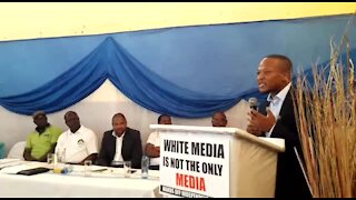 SOUTH AFRICA - Johannesburg - Support for Sekunjalo Independent Media (videos) (Lyz)