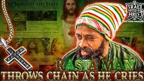 Rasta Man Throws Chain As He Cries