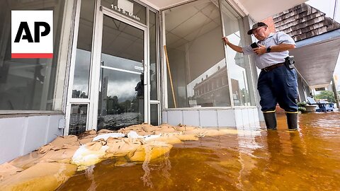 North Carolina residents wake up to flooded town after Tropical Storm Debby