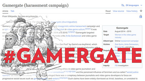 10 Years after #GamerGate (September 1st) - Mad at the Internet #Bonus