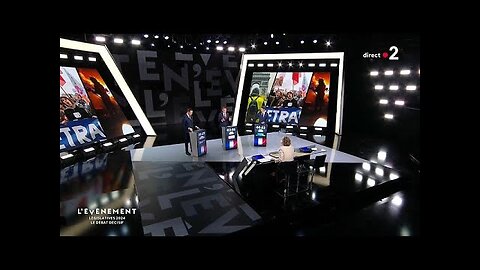 NOTIZIE DAL MONDO Francia,il dibattito televisivo tra i candidati alle prossime elezioni parlamentari francesi del 30 giugno e 7 luglio 2024 per il parlamento sciolto dopo le elezioni europee del 9 giugno 2024 dal presidente Emmanuel Jean-Michel Macron