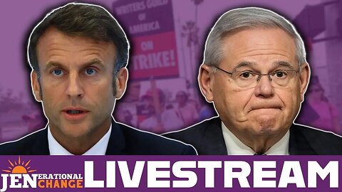 WGA Strike ENDING, Trump CRUSHING Biden, France LEAVING Niger & Sen. Bob Menendez INDICTED