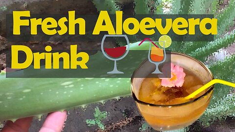 Aloevera and Orange juice - Drink Fresh