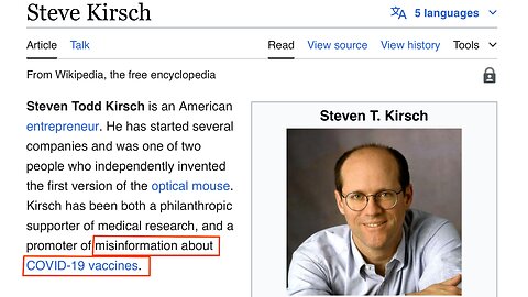 Steve Kirsch: Flu Vaccines 💉 Covid Vaccines 🤬DO NOT WORK!!!