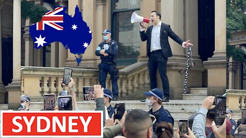 🔴 END THE LOCKDOWN 🇦🇺 SYDNEY TOWN HALL SPEECH 📣 JOEL JAMMAL | SKY NEWS AUSTRALIA