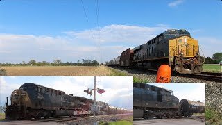 CSX Train Meet from Bascom, Ohio May 7, 2021