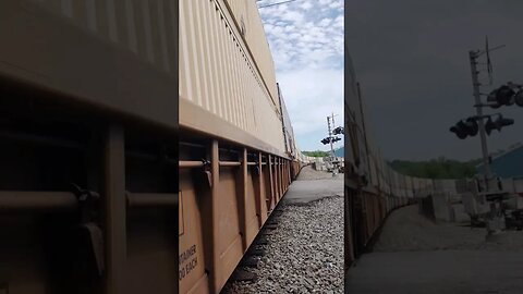 up close at the brickyard #train #youtube #short #shorts #trains