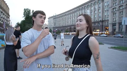 Nick Shirley: Asking People in Ukraine Who They Would Vote for in the US Election