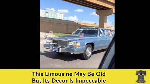 This Limousine May Be Old But Its Decor Is Impeccable