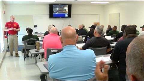 Palm Beach County charter school security guards training underway