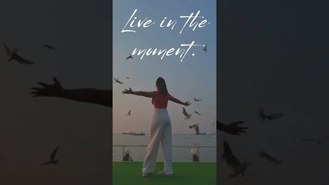 It's bliss in the present moment, Be there! #shorts #motivationalvideo #presentmoment #blissful