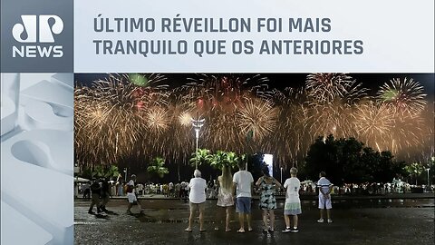 PM registra queda do número de roubos e furtos no Réveillon em Copacabana