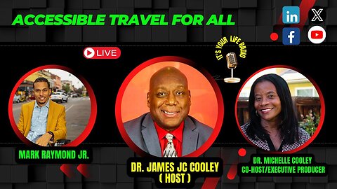 404 - "Accessible Travel For All" Special Guest: Mark Raymond Jr: Strategic Leader and the Founder and CEO of The Split Second Foundation (SSF)