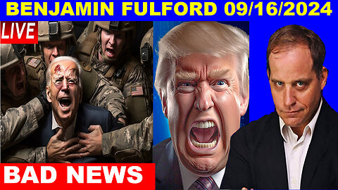 Benjamin Fulford HUGE 09.016.2024 🔴 They Tried To Kill President Trump — Again 🔴 PHIL GODLEWSKI