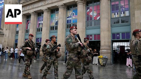 French train lines hit by 'malicious acts' disrupting traffic ahead of Olympics I AP Explains