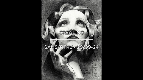 Creating Sans Titre – 29-09-24 (Marlene Dietrich)