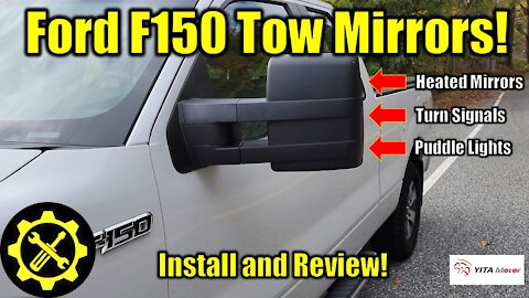 Upgrade TIme! Yitamotor Tow Mirrors install and review