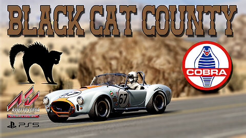 Shelby Cobra: Chaos at Black Cat County #assettocorsa #ps5