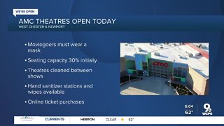 AMC reopening in Newport and West Chester