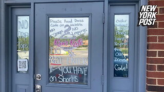 Dress code drama: Eatery goes viral for banning 'skimpy clothing'